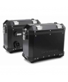 VALISES RIGIDES HIMALAYAN 410/450 ALU NOIR 26 LITRES