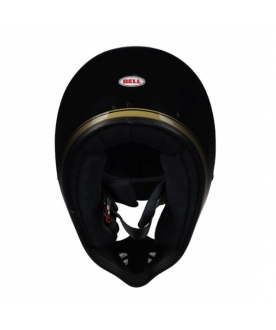 3 X RE BLACK MOTORBIKE HELMET