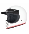 CASQUE MOTO 3 X RE BLANC